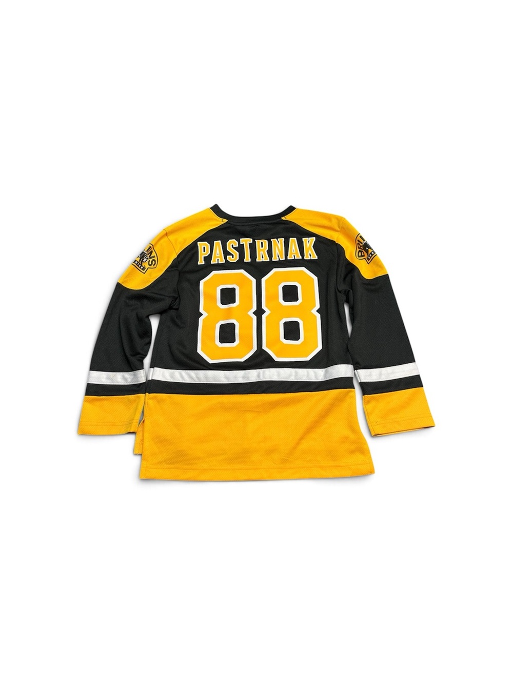 NHL Boston Bruins Kids Jersey in Black and Yellow